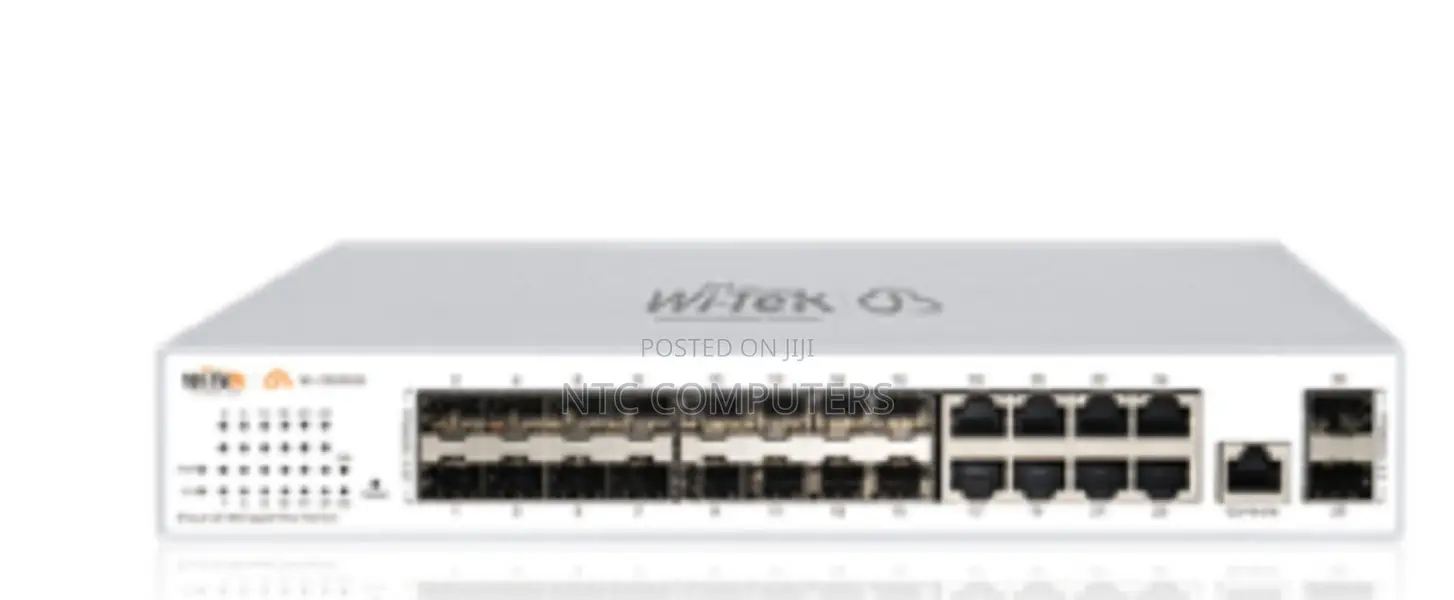 Wi-Tek Wi-Cgs5026(V2) 8 Gigabit Rj-45 Ports and 18 Gigabit SFP Slots