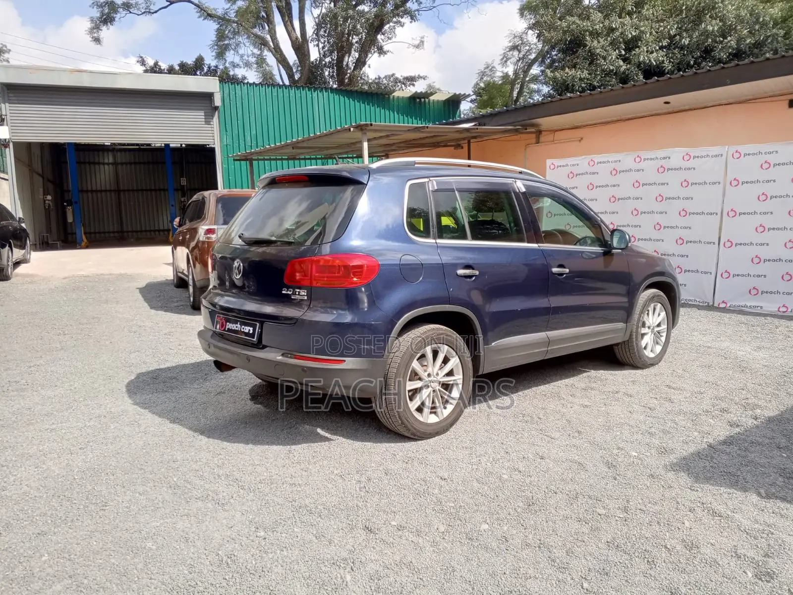 Volkswagen Tiguan 2012 Blue