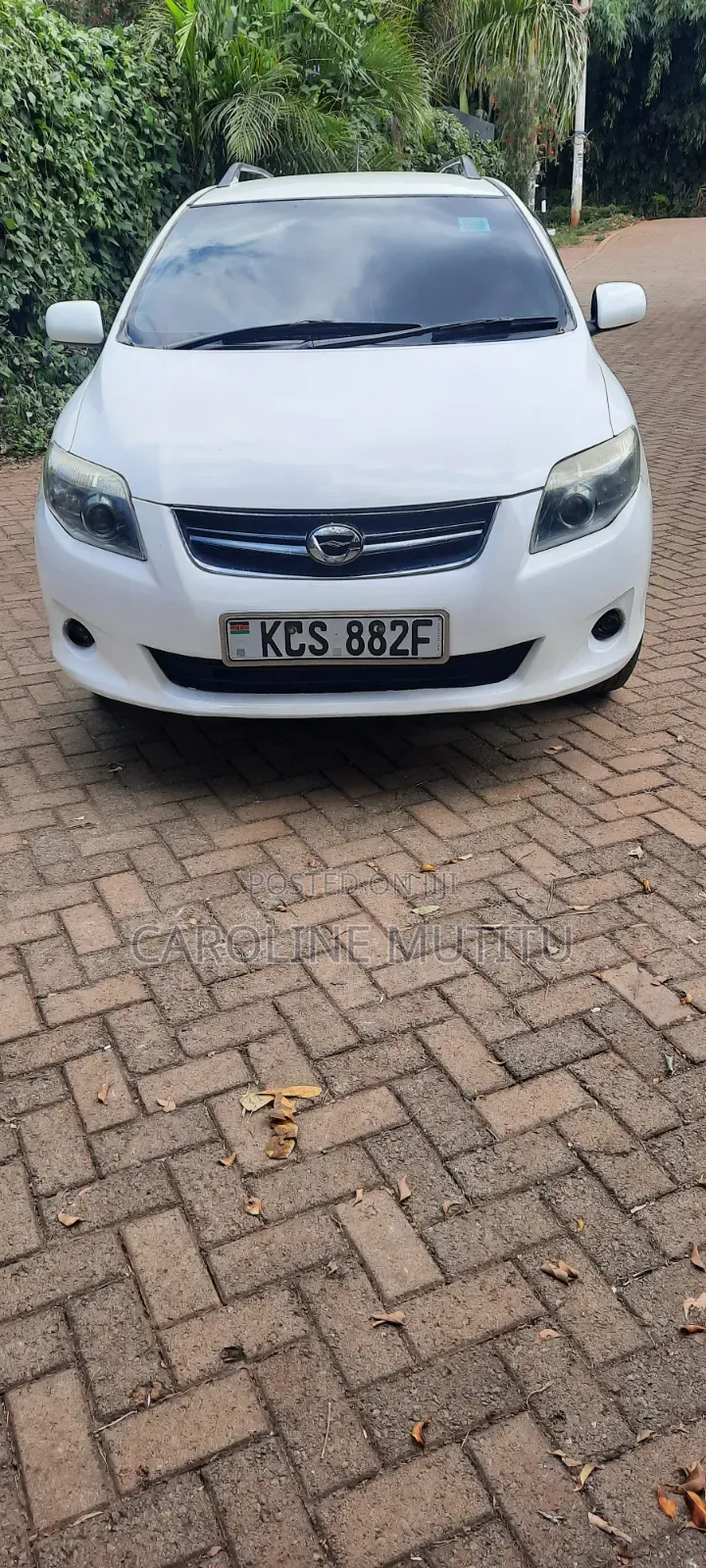 Toyota Corolla Fielder 2012 White
