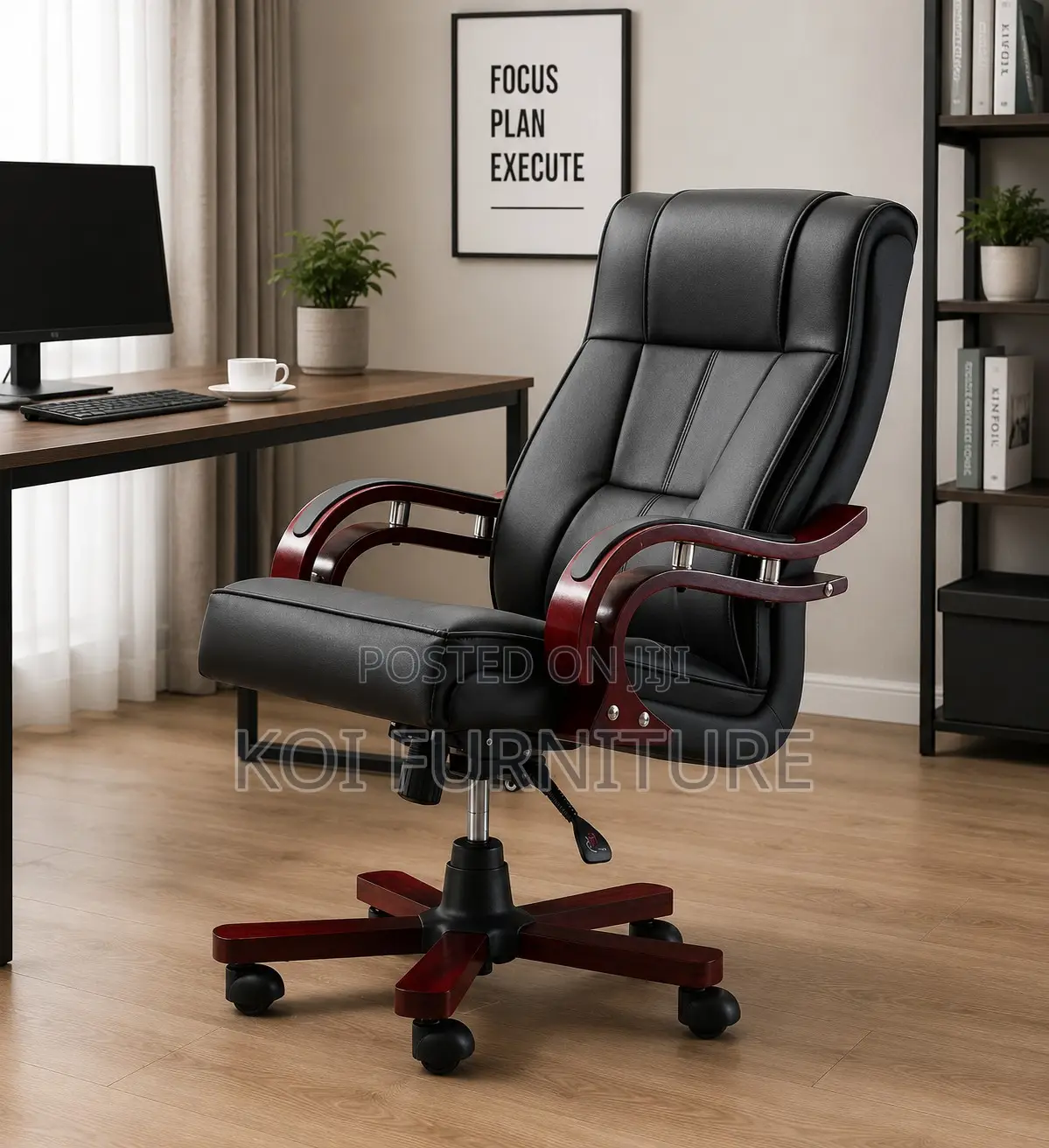 Office Chairs; Bliss Executive Leather Office Chairs