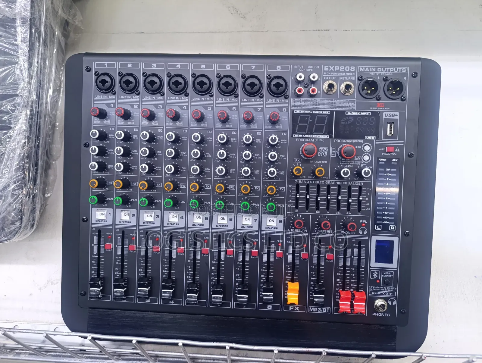 Explorer Exp312 12 Channel Powered Mixer Original