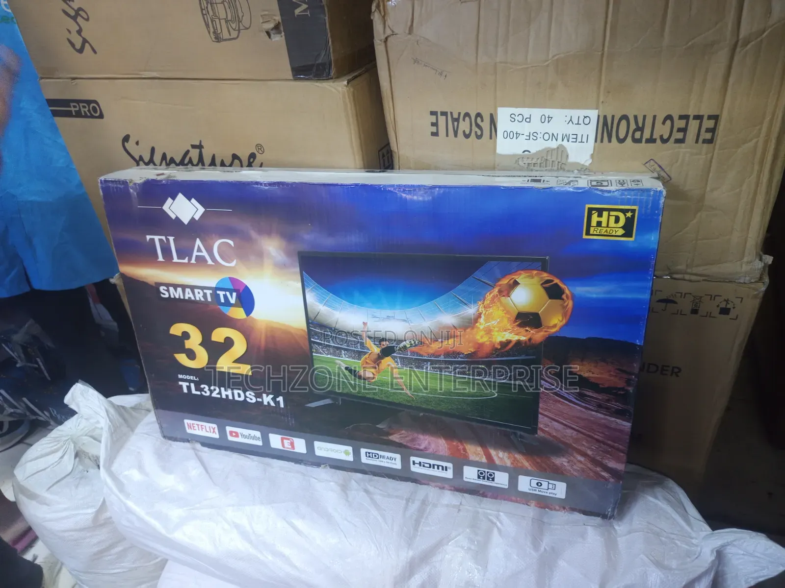 Smart Tv
32 Inches Tlac Smart Android Tv 