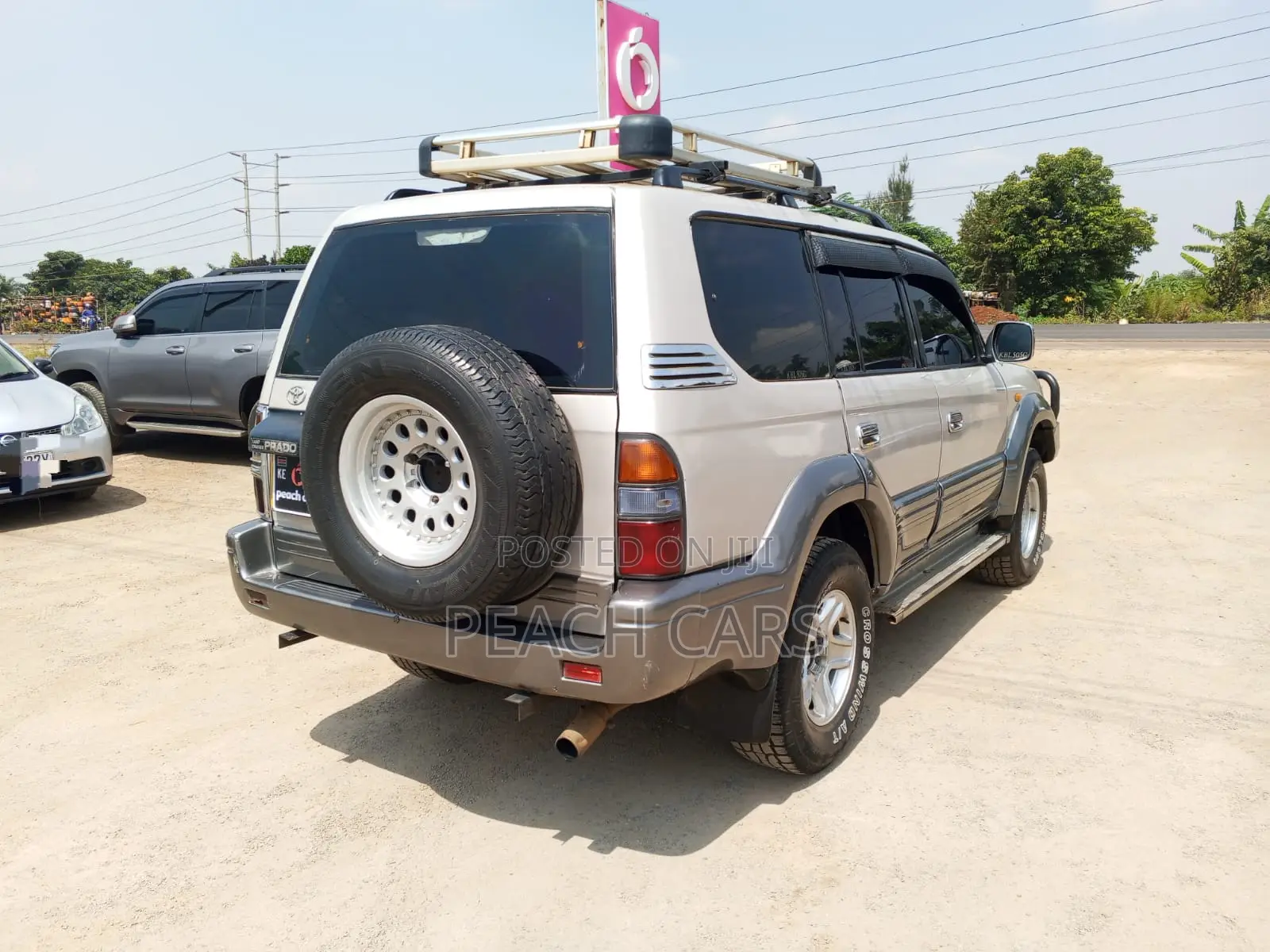 Toyota Land Cruiser Prado 2003 Silver