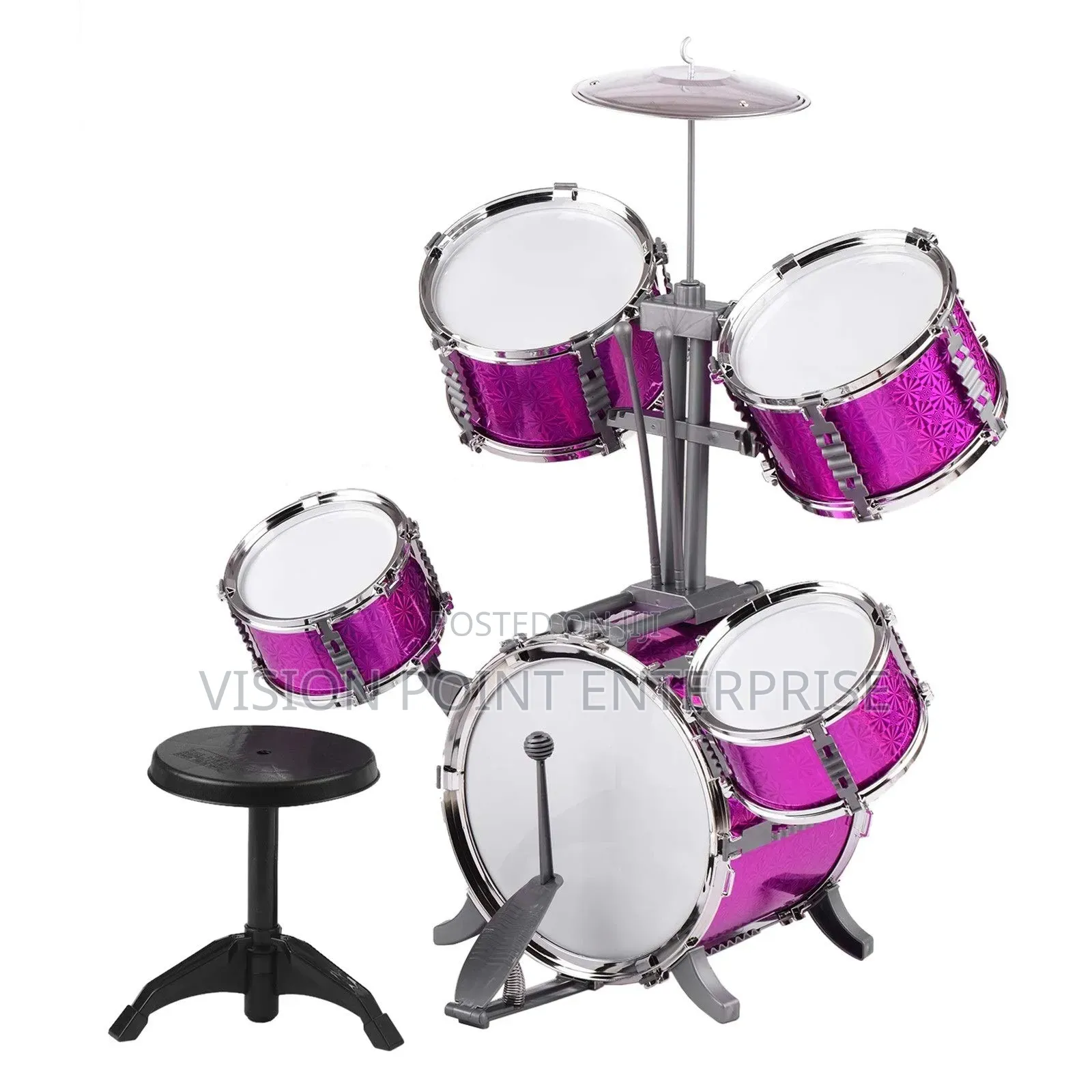Kids Jazz Drum Set