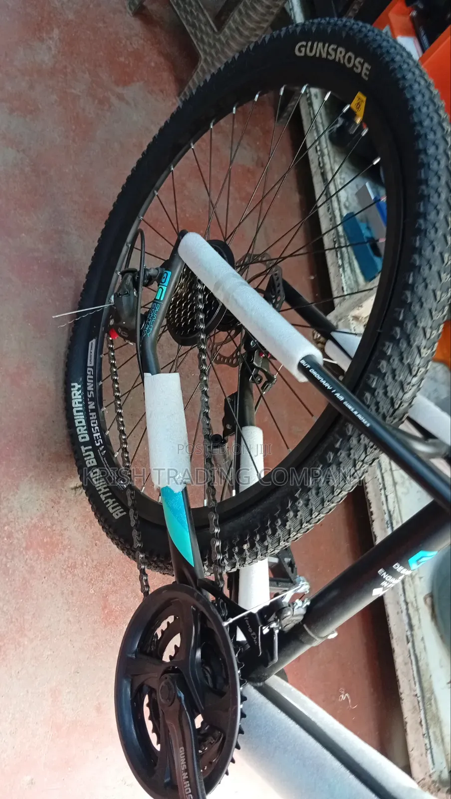 Gunrose 26" Spoke Rims Carbon Fibre Body Mountain Bike