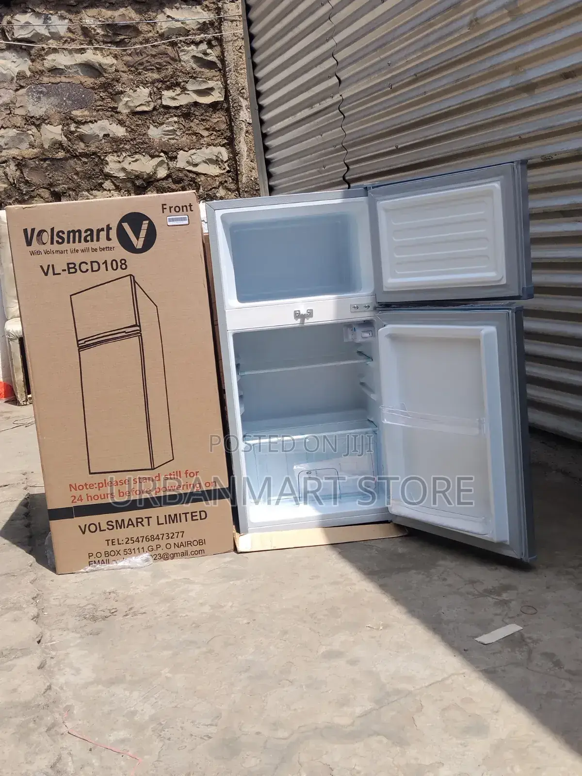 Volsmart 108 Litres Family Refrigerator Double Door