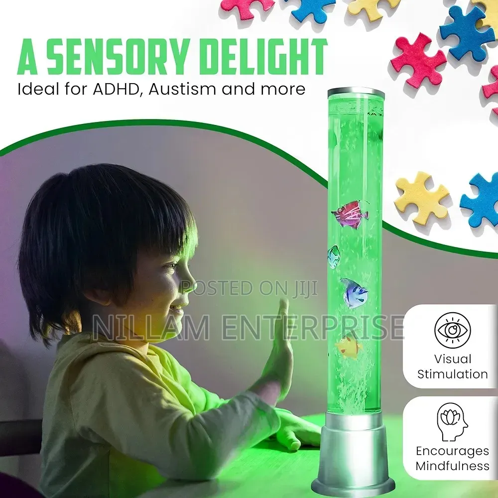 Bubble Sensory Fish Lamp