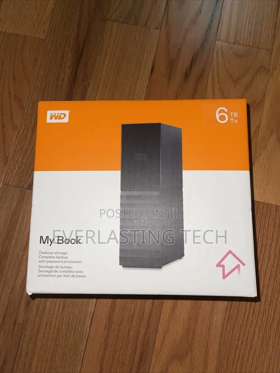 Wd My Book 6tb Desktop External Hard Drive