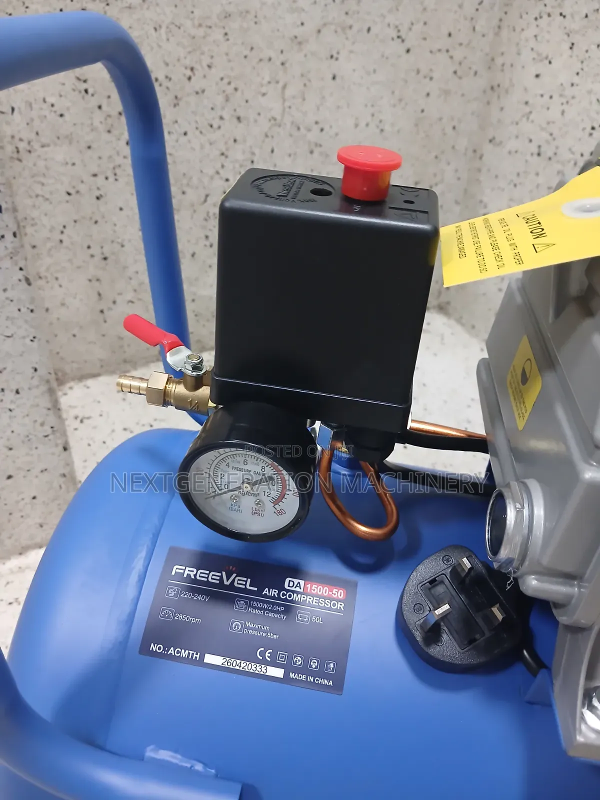 Freevel Air Compressor 50l