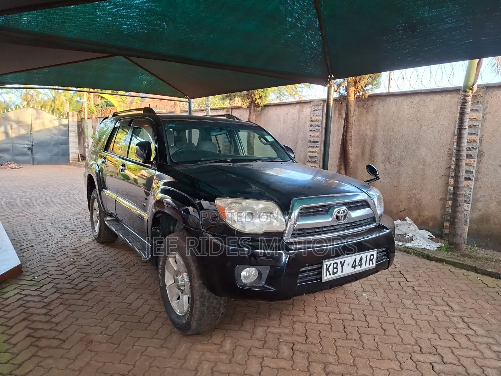 Toyota Hilux Surf 2007 Black
