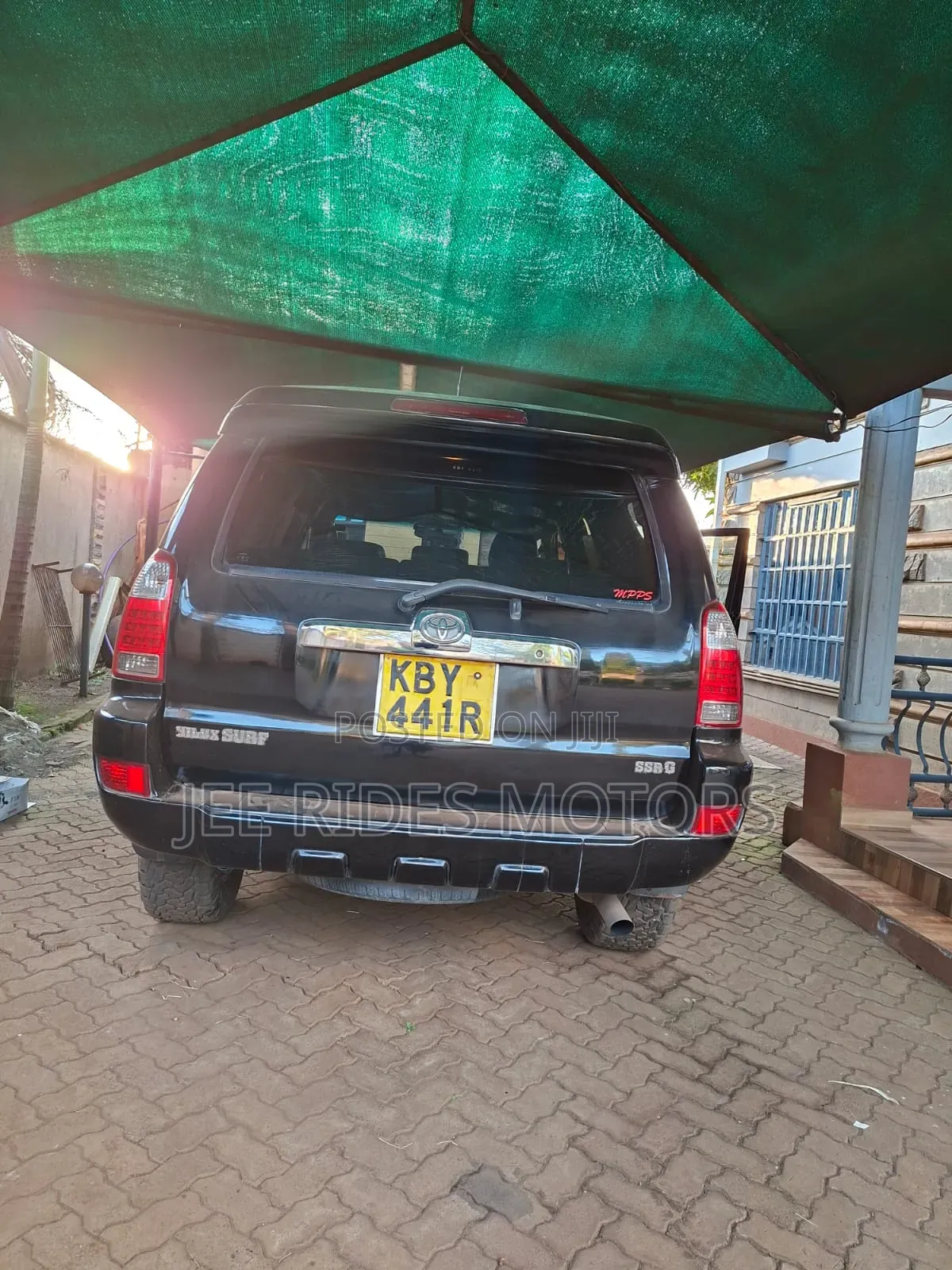 Toyota Hilux Surf 2007 Black