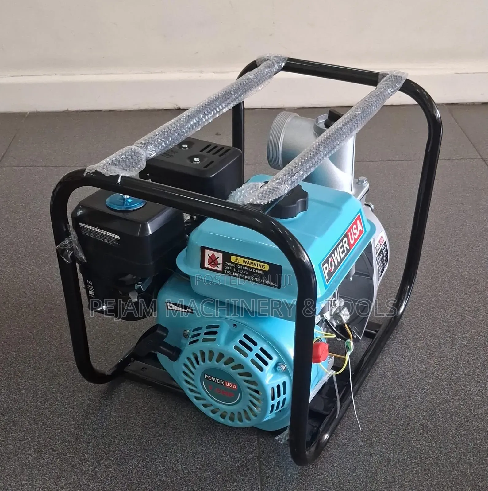 3" Power Usa Petrol Water Pump With a 7.5 Hp Gasoline Engine 32m Head