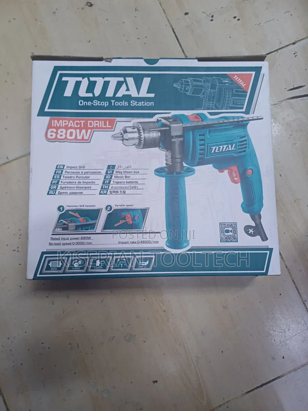 Total Impact Drill – Powerful Durable