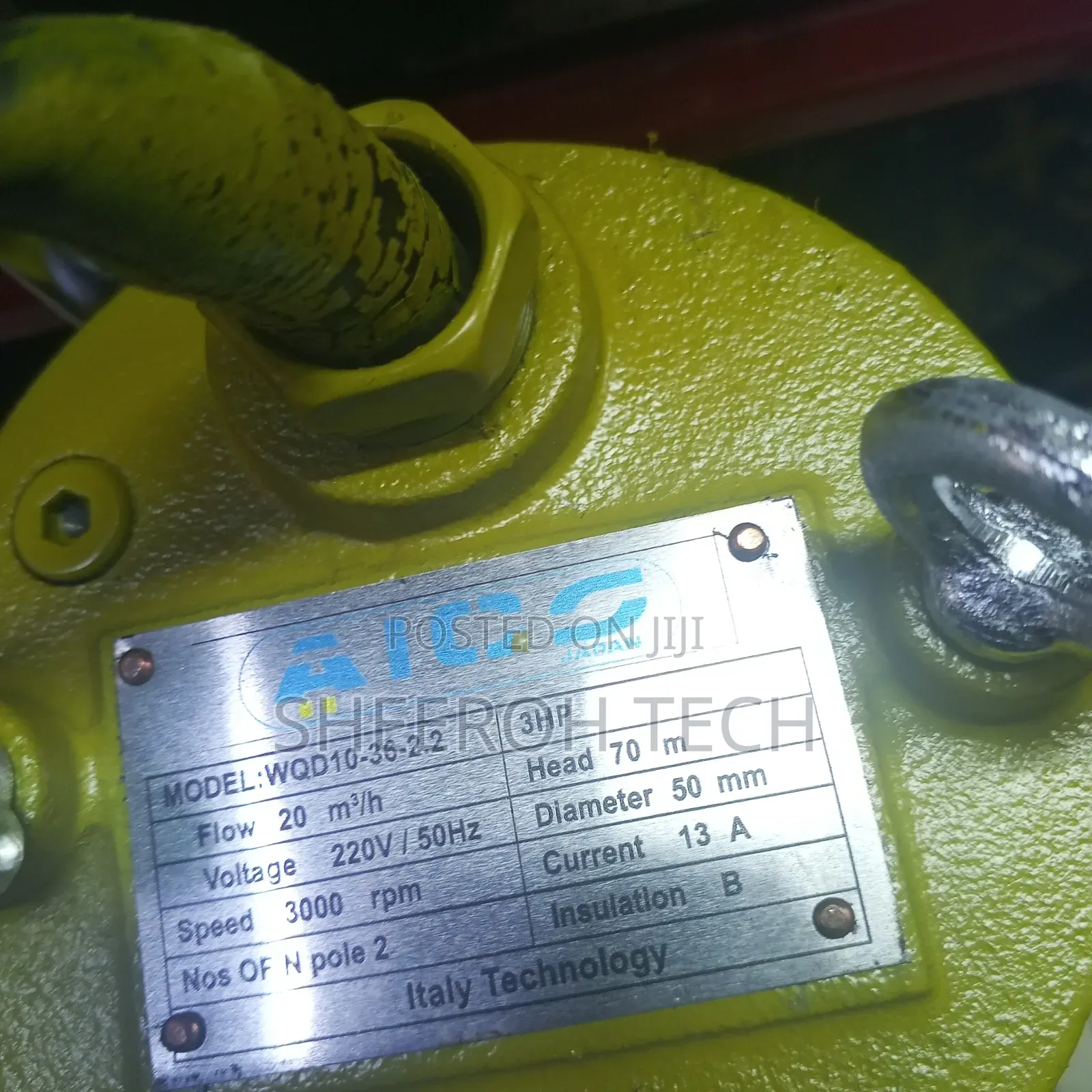 3hp Sewage Submersible Water Pump