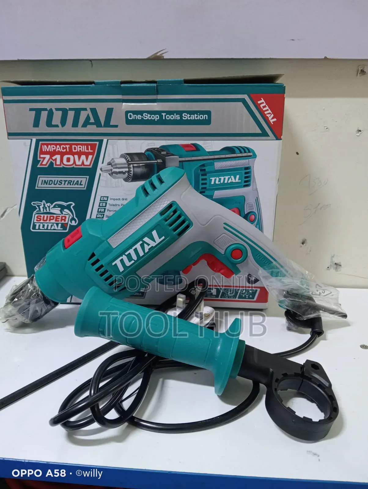 Total 710w Impact Drill