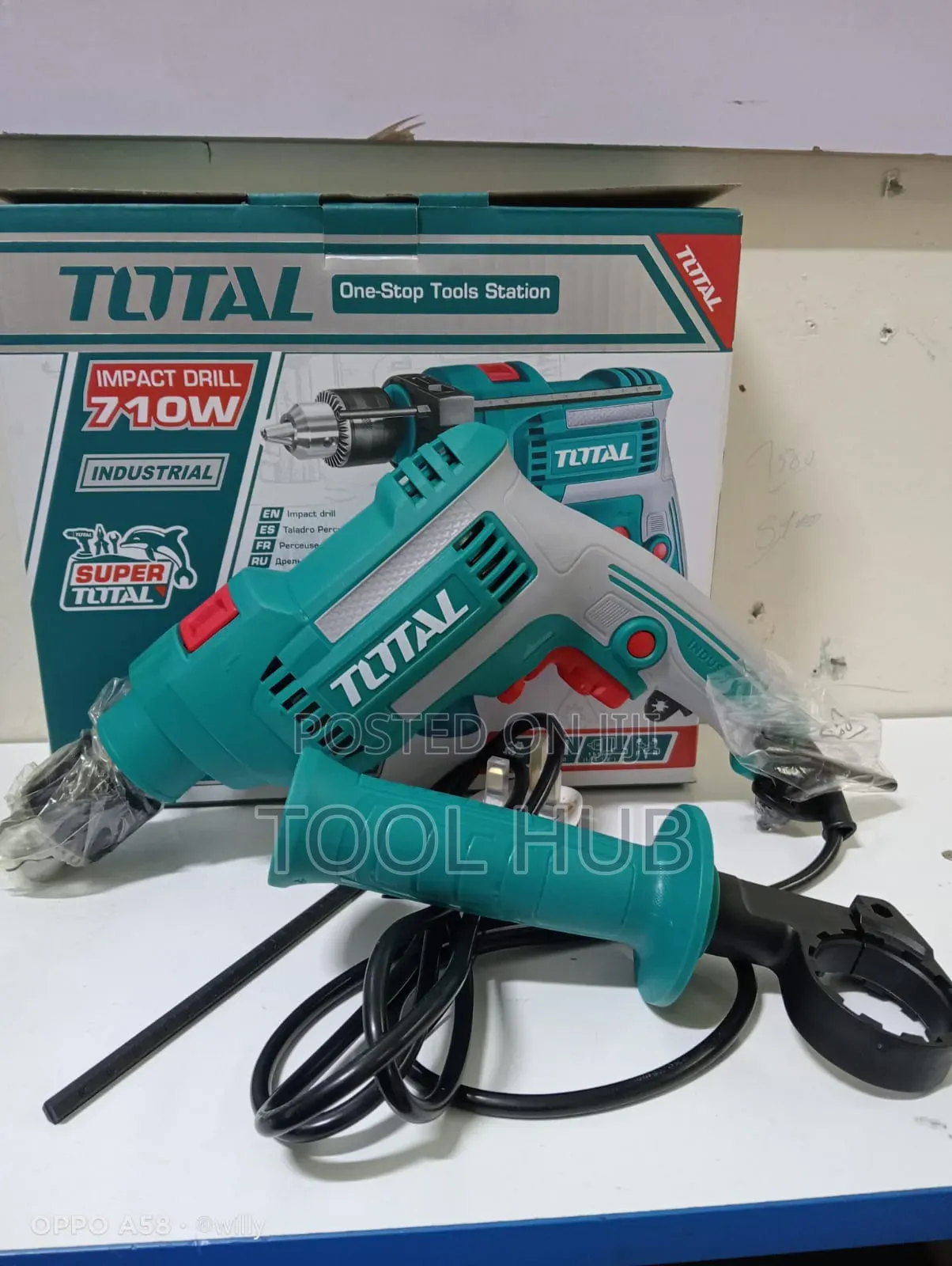 Total 710w Impact Drill