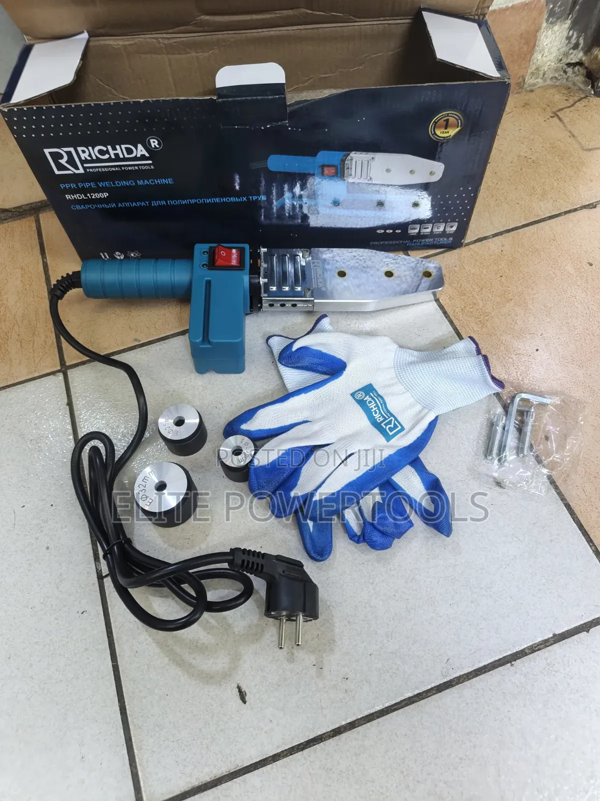 800w PPR Pipe Welding Machine / Plastic Pipe Fusion Welder Kit