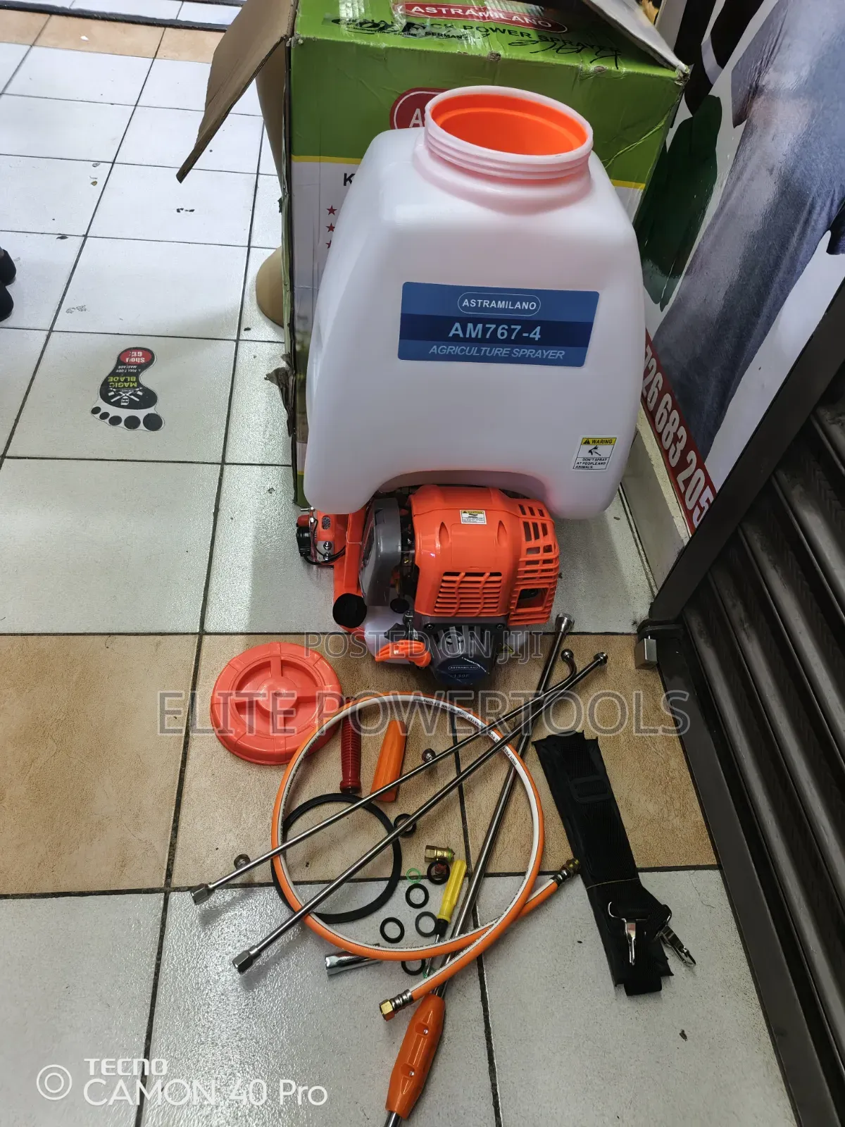 25l Petrol Knapsack Sprayer / Agricultural Farm Chemical Sprayer