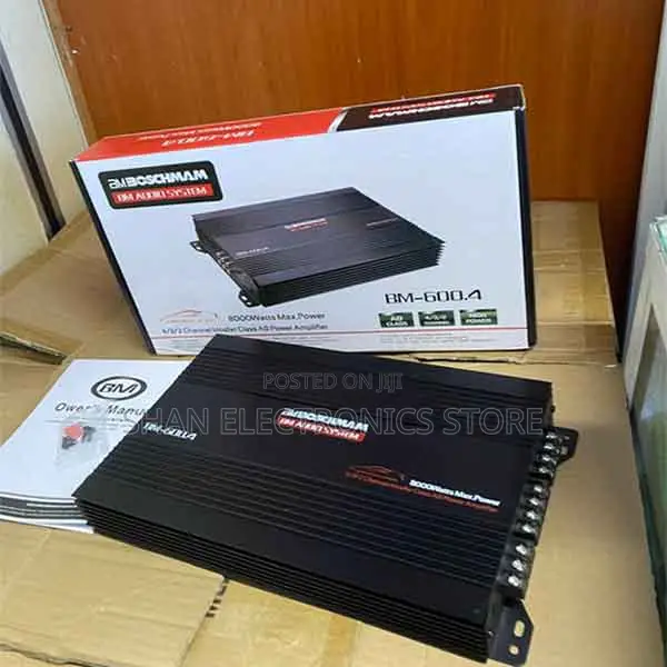 Bm600 4channel Amplifier Powerful Amplifier – Powerful Car Audio