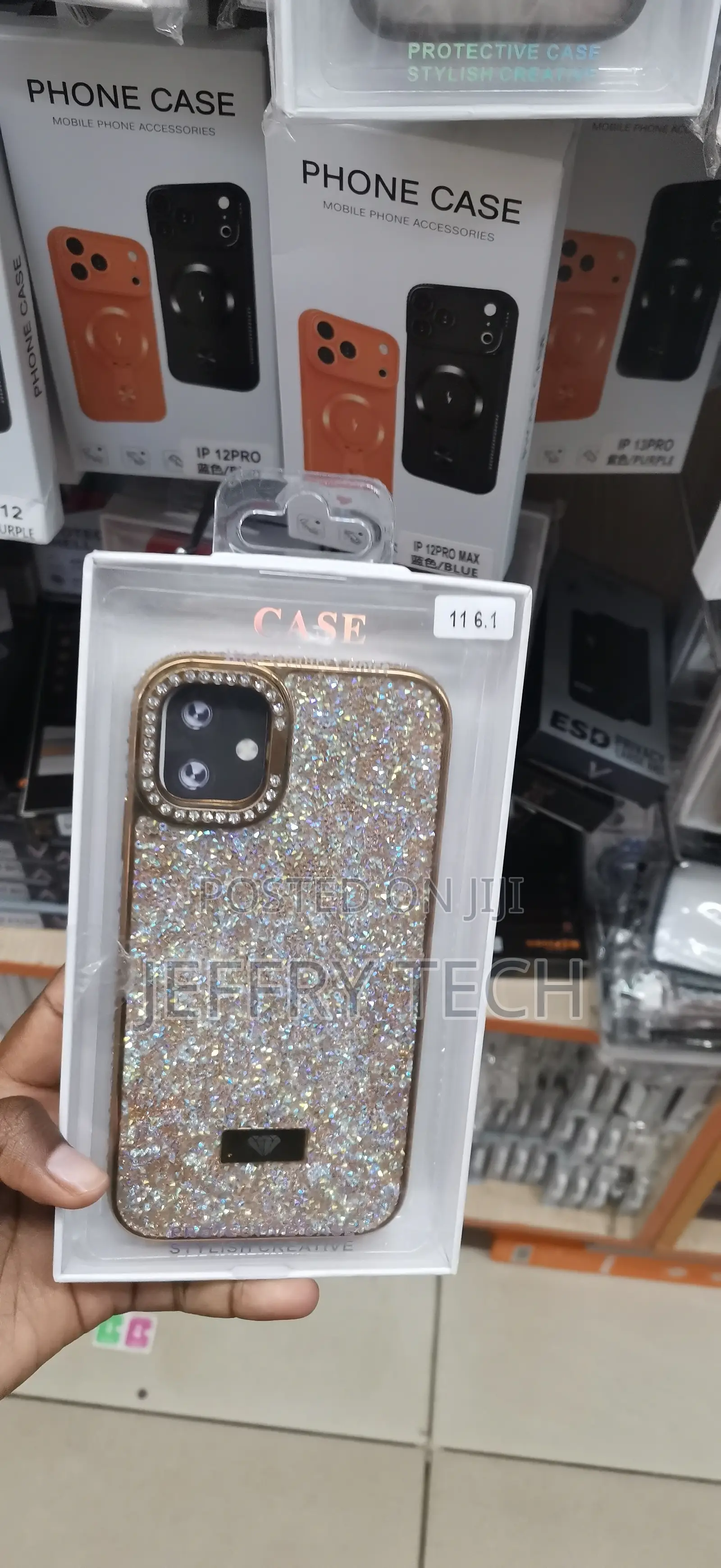 iPhone 11 Swarovski-Style Full Stone Diamond Glitter Phone Case
