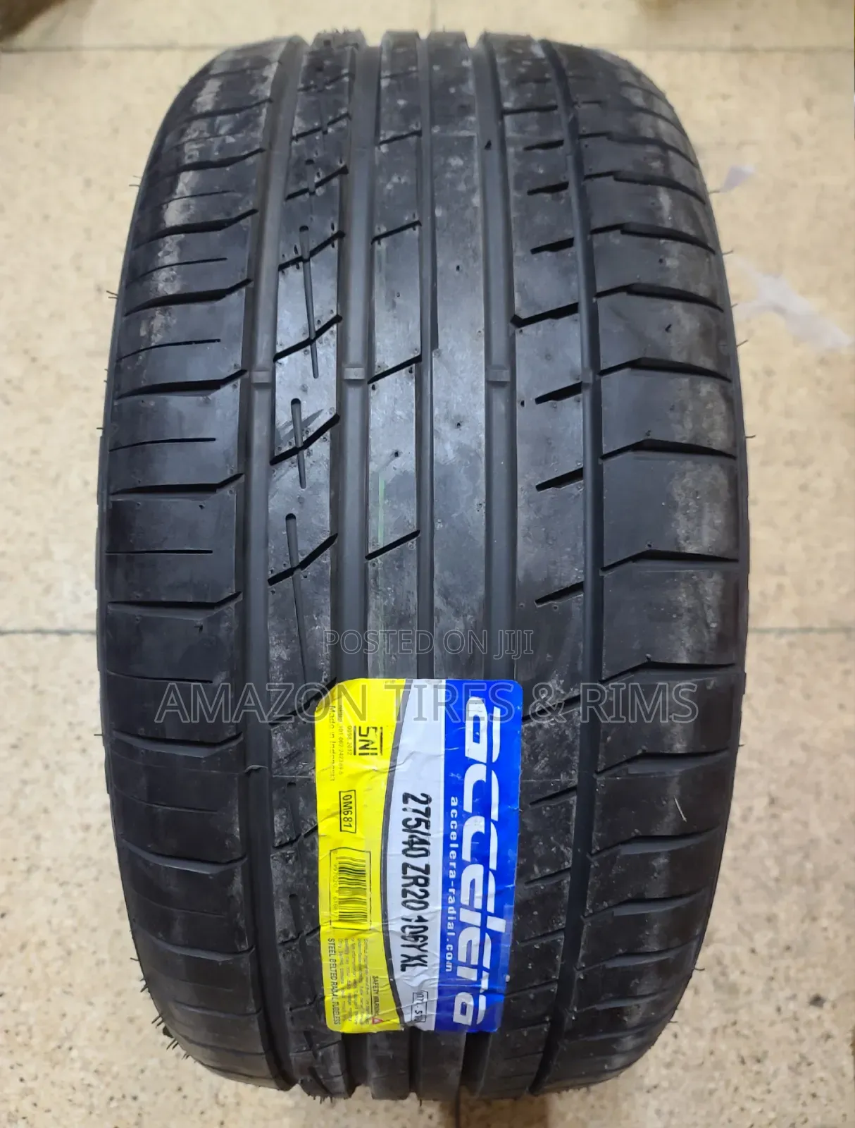 275/40 R20 Accelera Tyres 106 Y X/L Made in Indonesia