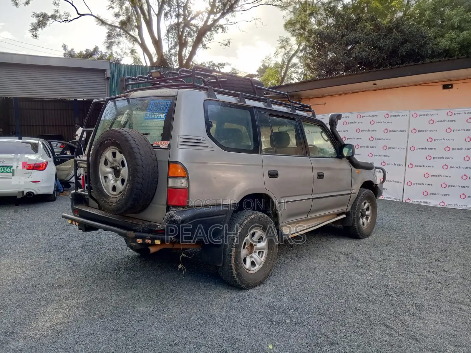 Toyota Land Cruiser Prado 1999 Silver