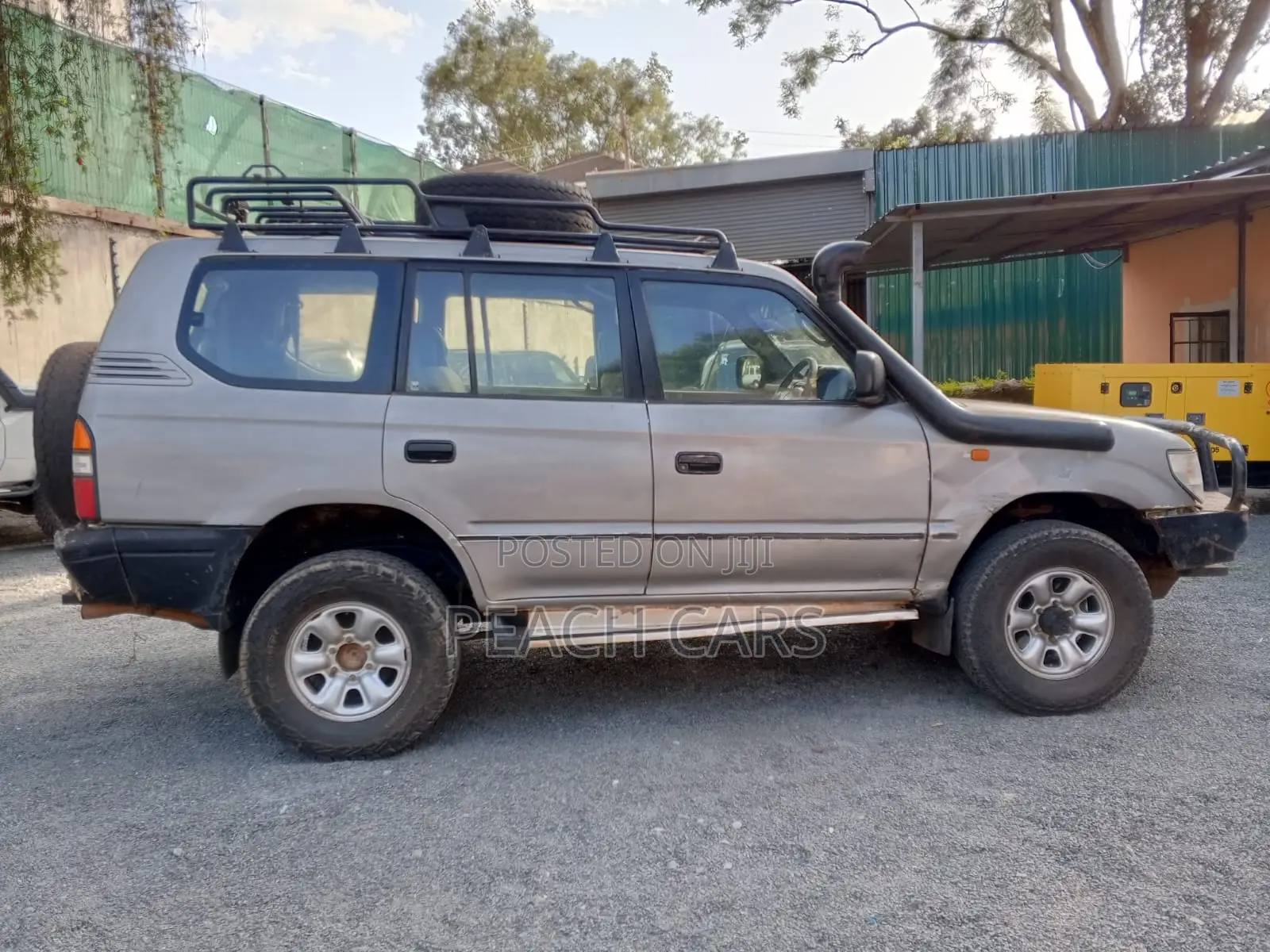Toyota Land Cruiser Prado 1999 Silver