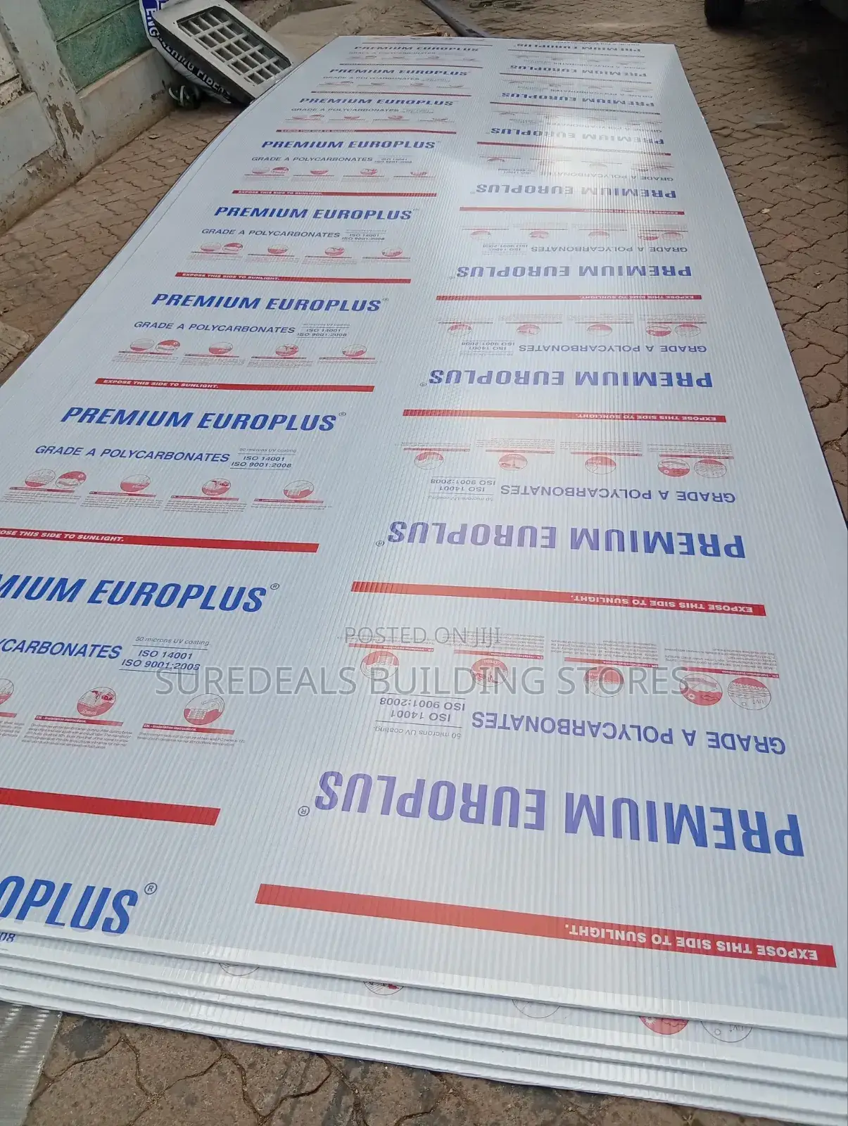 Polycabonate Sheets 2.1meters by 5.8meters
