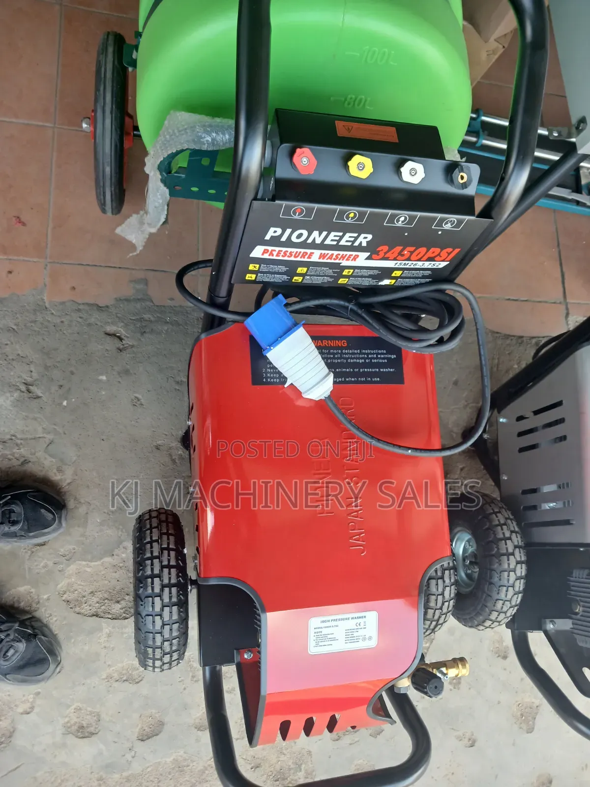 3450psi High Pressure Washer Pioneer