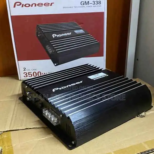 Compact Design Pioneer Gm338 Audio–Compact Design With Powerful Output
