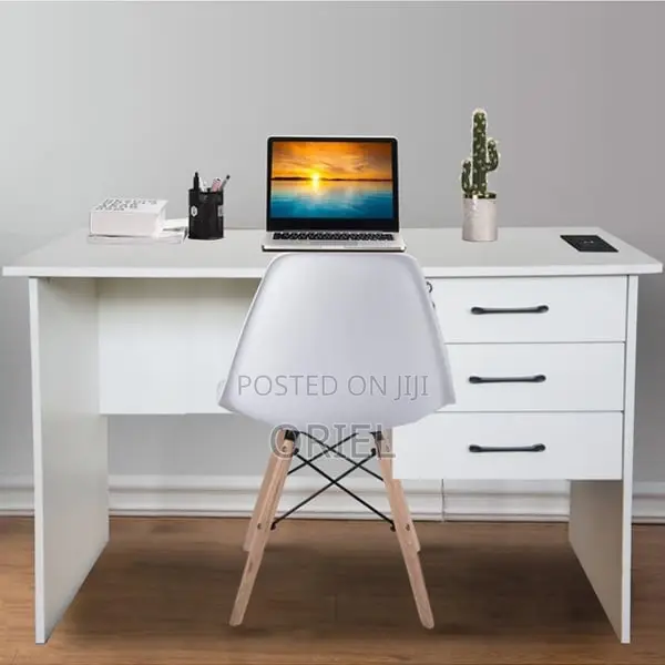 Office Desk White 120cm Office Study Desk