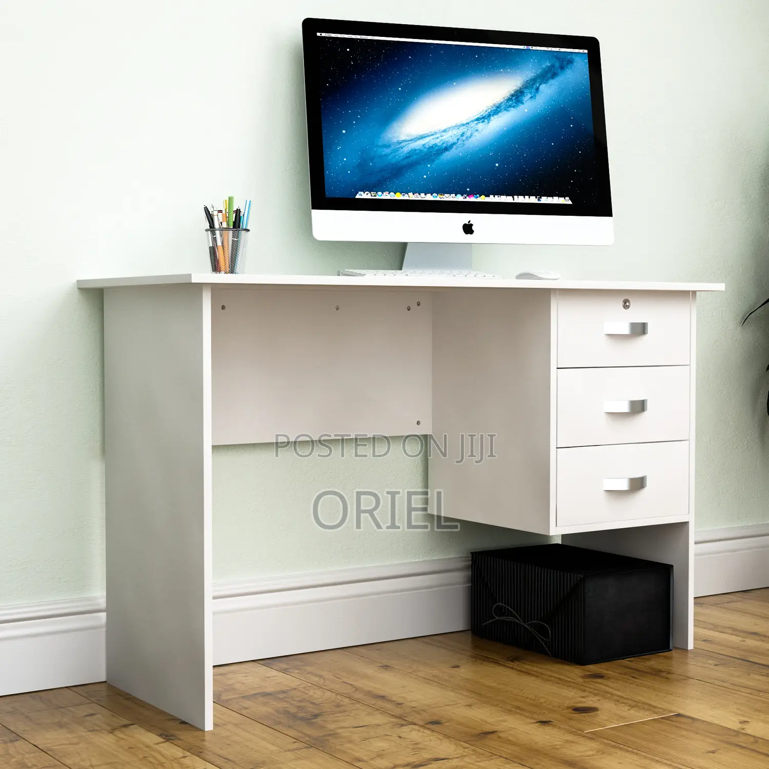 Office Desk White 120cm Office Study Desk