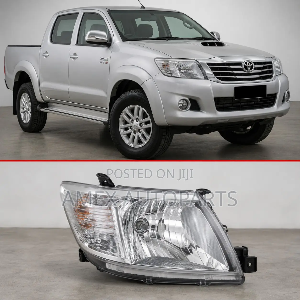 Head Lamp Toyota Hilux Vigo Pickup Kun25 Kun15 2011 Onwards