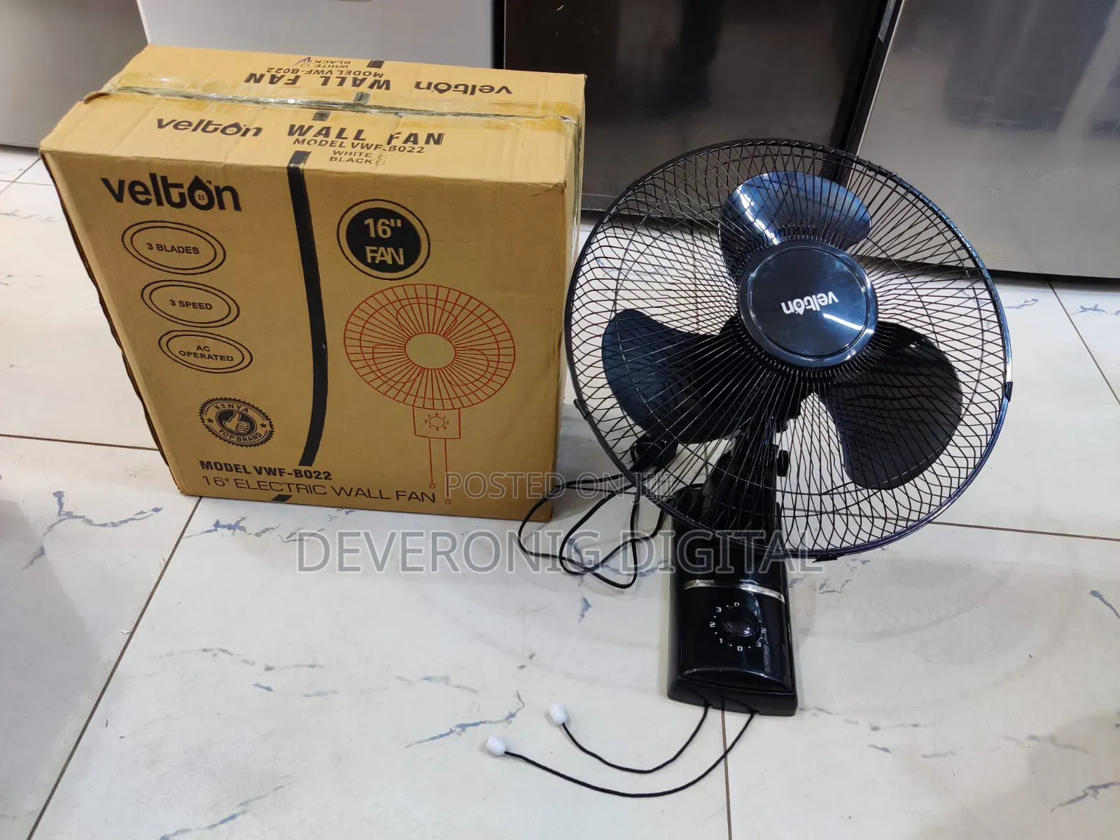  
  
*Velton Wall Fans*
*Blue/White*
*16"