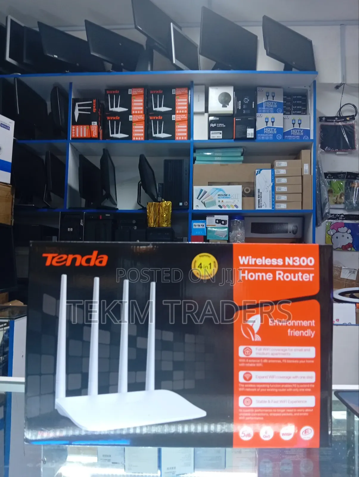 Tenda F6 Home Router- Fast Internet