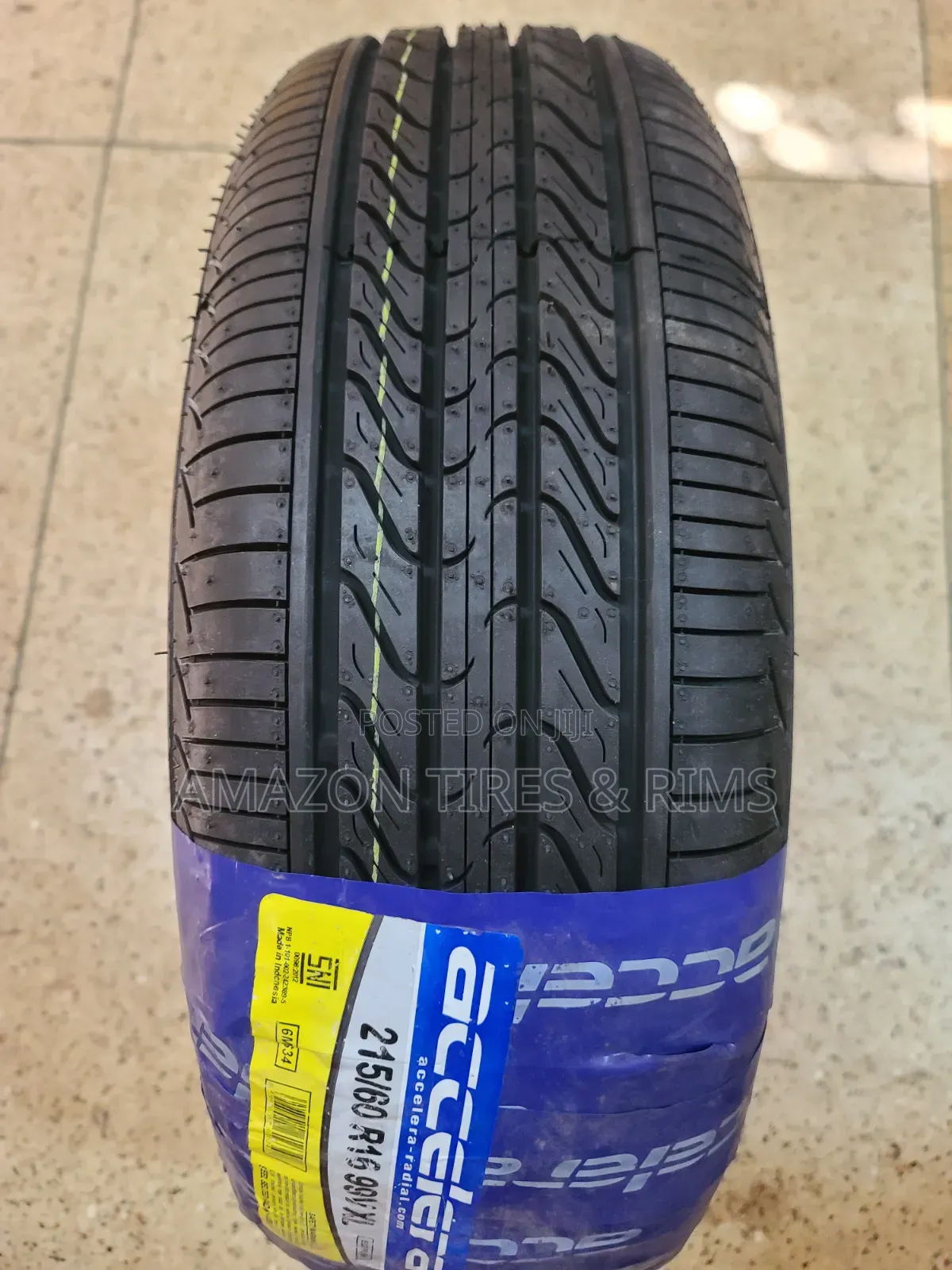 215/60 R16 Accelera Tyres 99v X/L Made in Indonesia