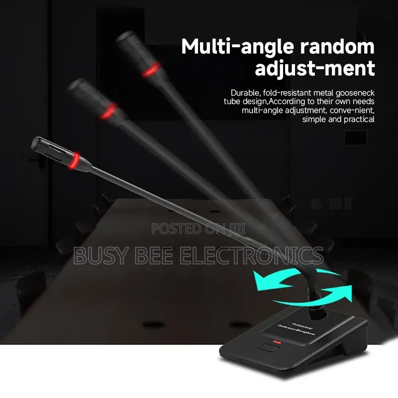 Table Mounted Corded Voice Condenser Mic