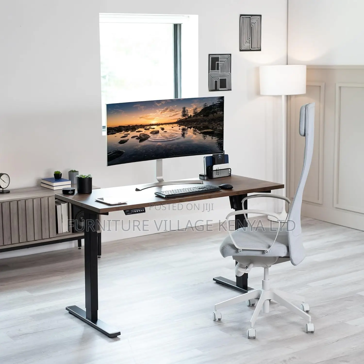 Ergonomic Computer Electric Desk.