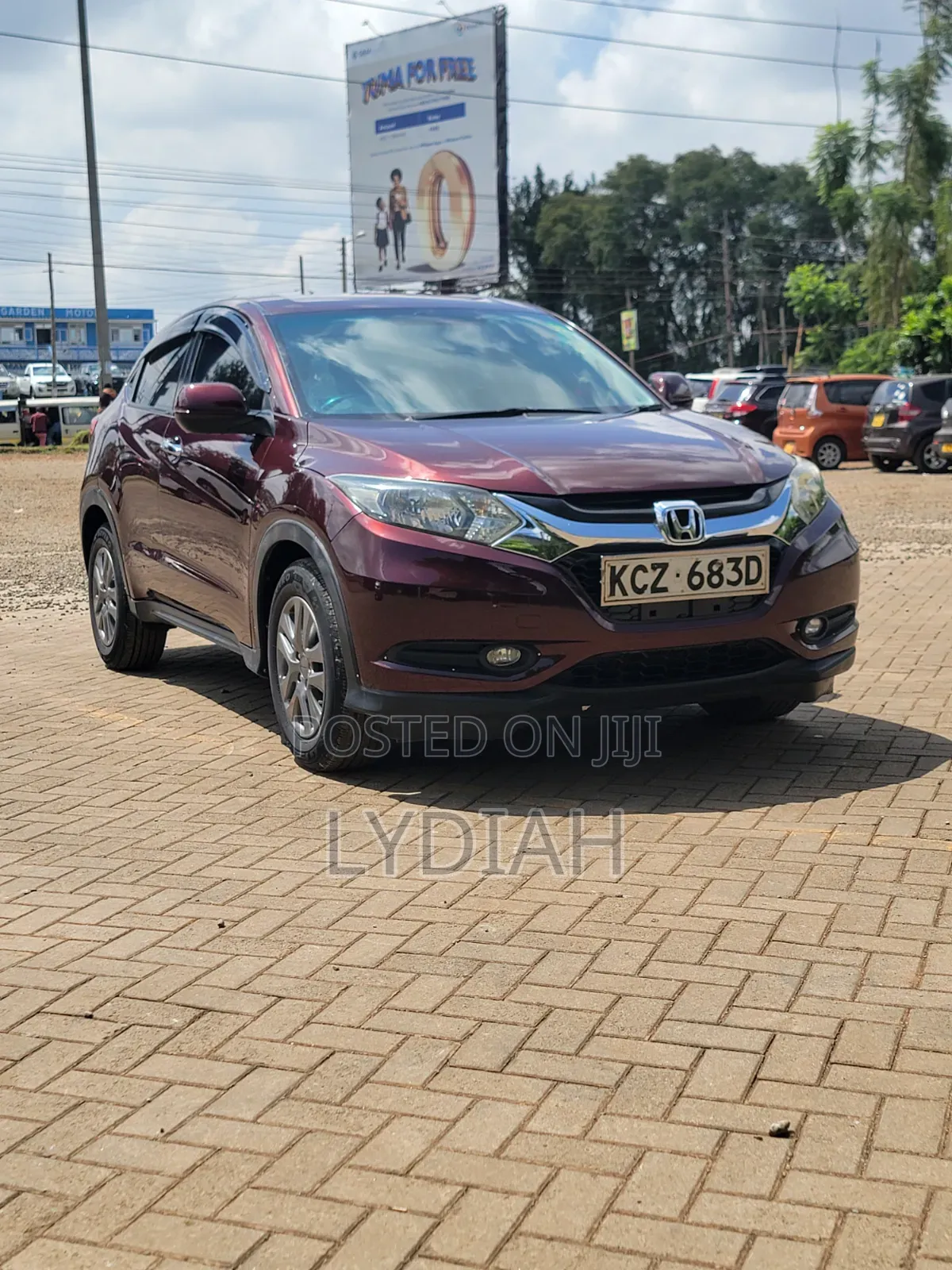 Honda Vezel 2014 Burgundy