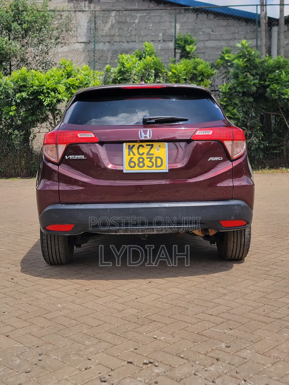Honda Vezel 2014 Burgundy