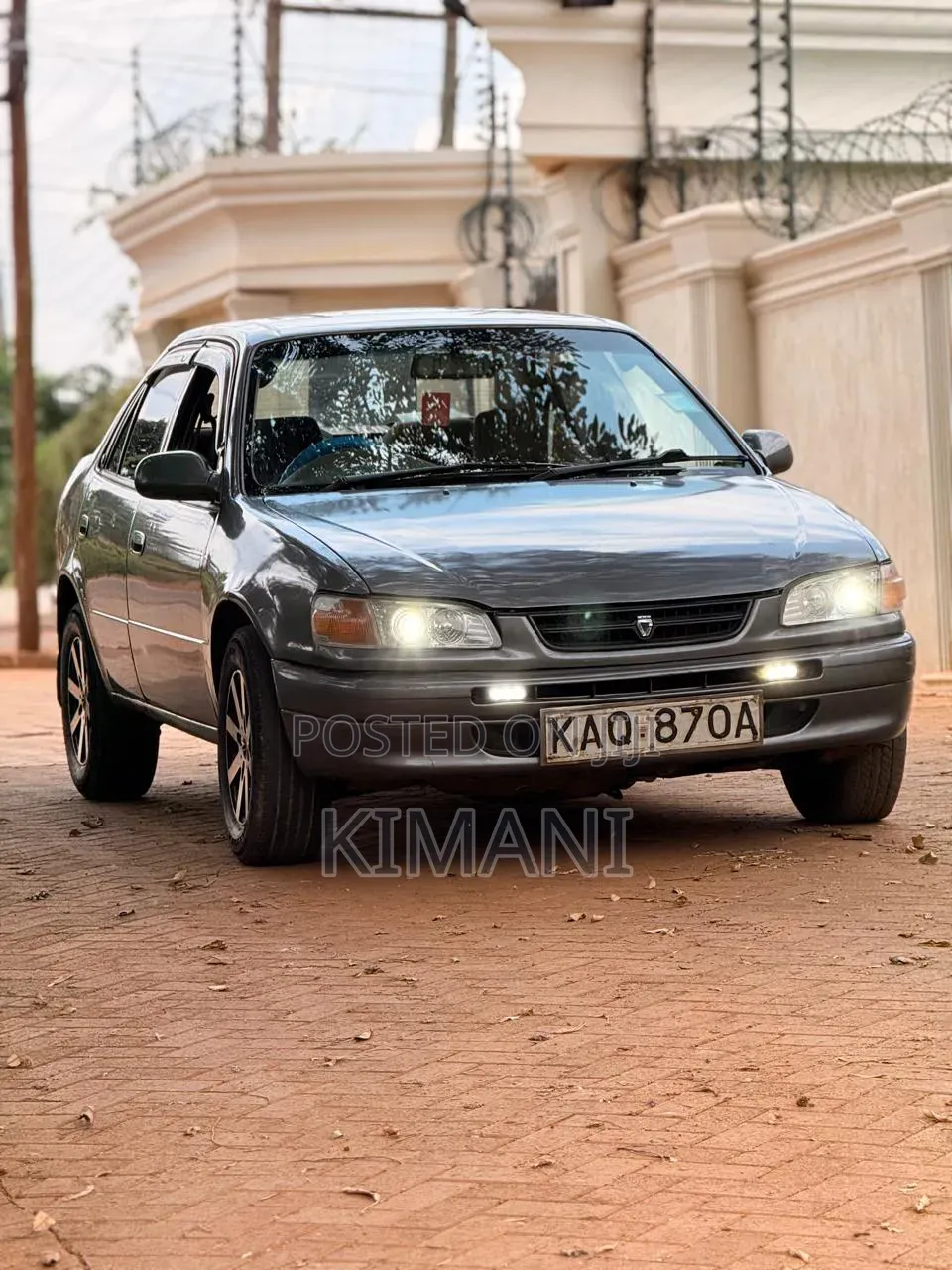Toyota Corolla 1995 Gray