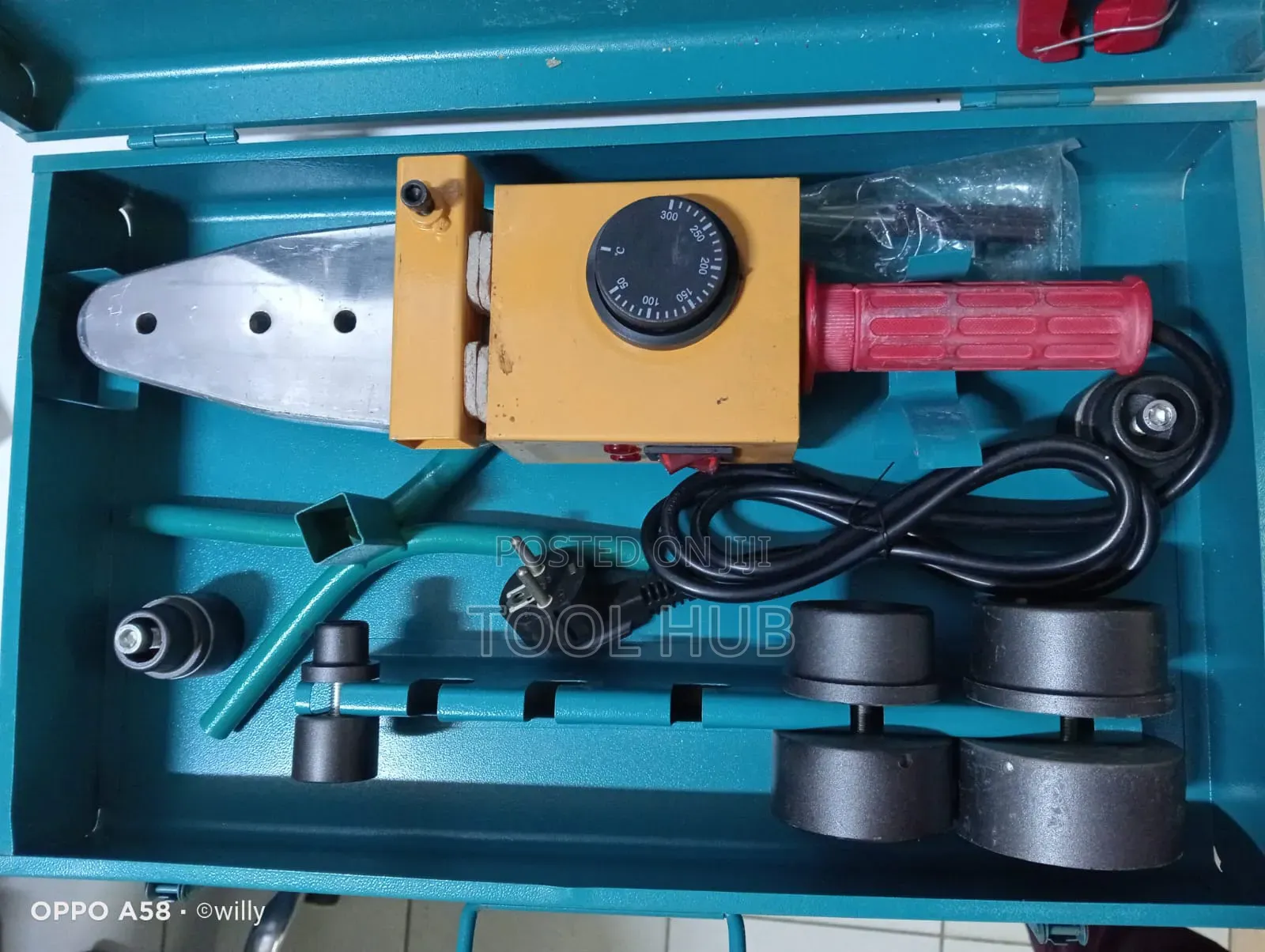 1500w Ppr Pipe Welding Machine Kit With Pipe Cutter & Dies