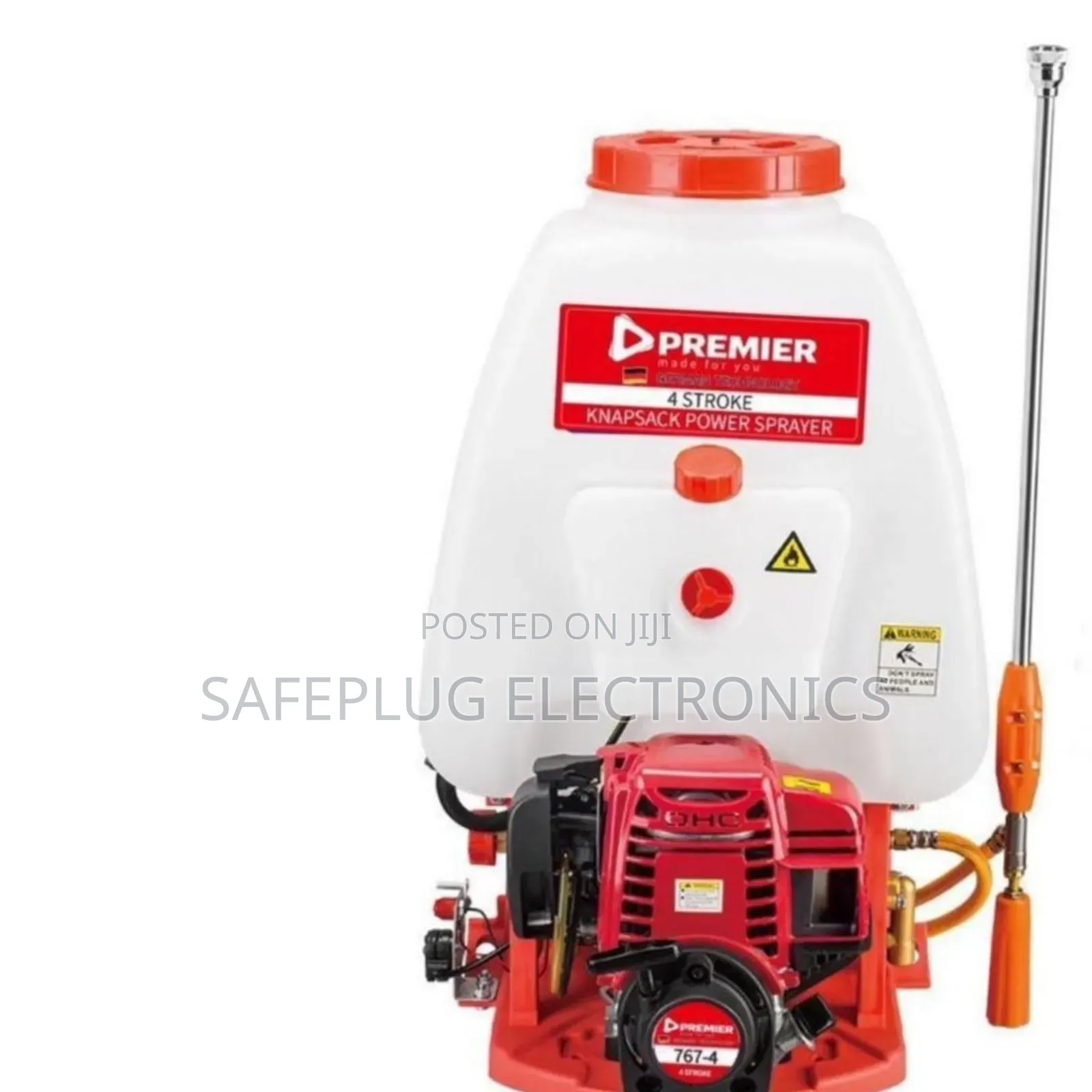 Premier 2-Stroke Petrol Engine Sprayer 25l Knapsack Power Sprayer