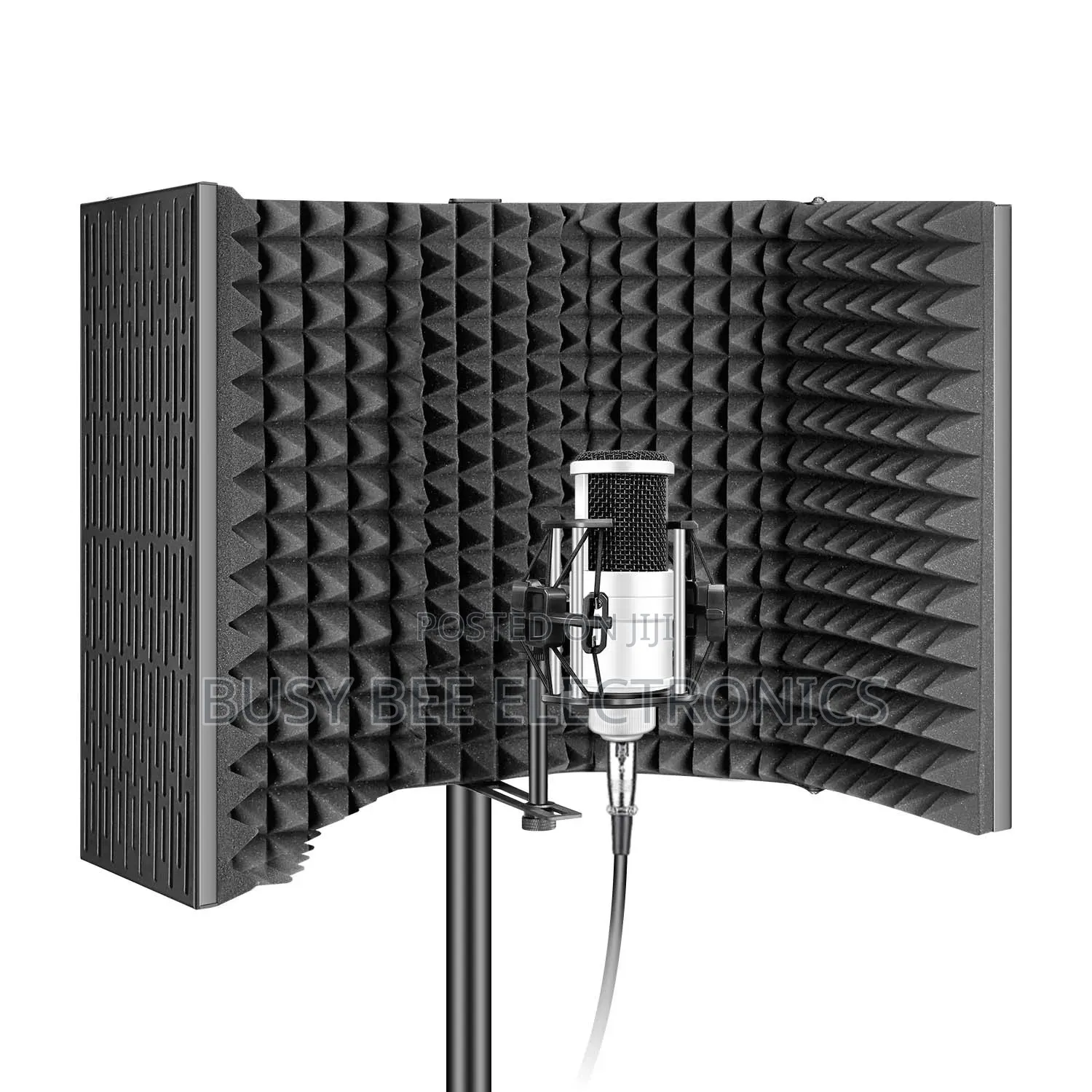 Recording Microphone Reflexion Filter Portable Vocal Booth/