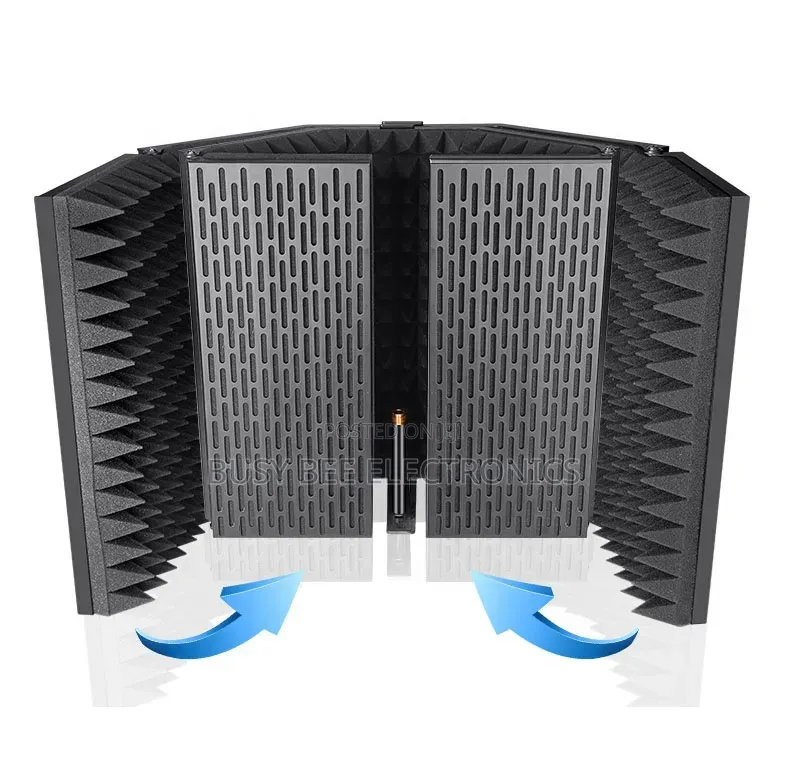 Recording Microphone Reflexion Filter Portable Vocal Booth/