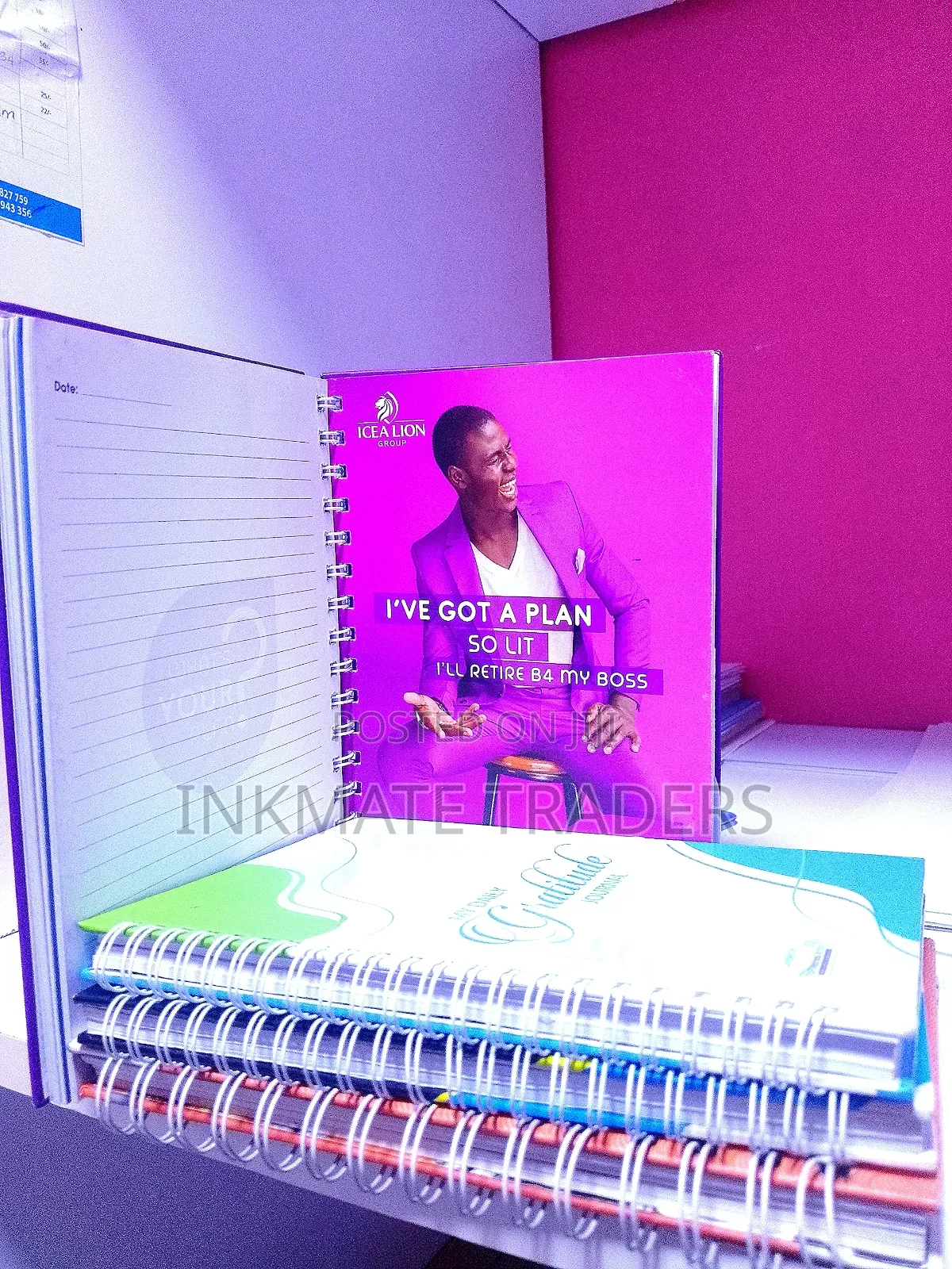 Timely Spiral Customed Notebooks