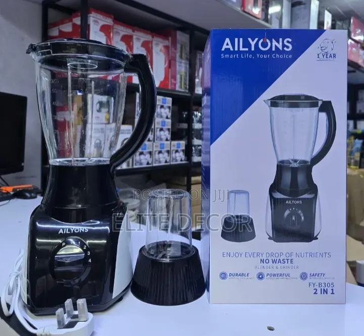 Ailyons 2in 1 Professional Blender