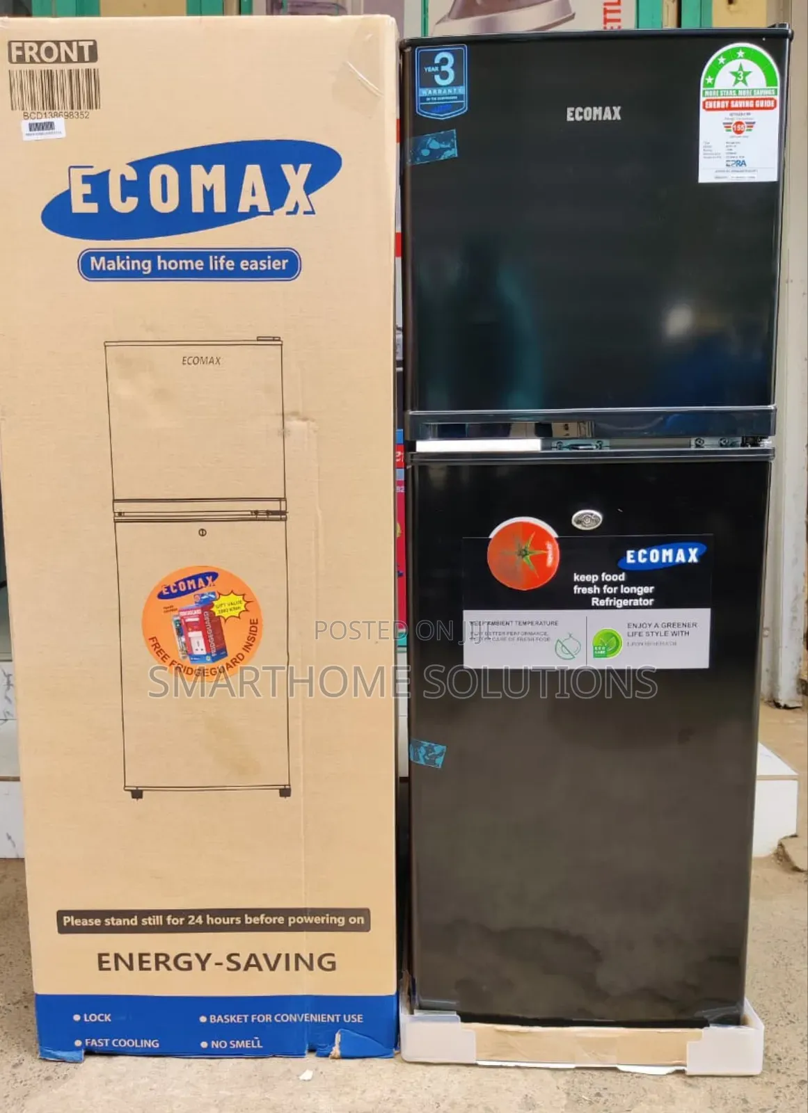 In Stock Ecomax 138 Litres Fridge