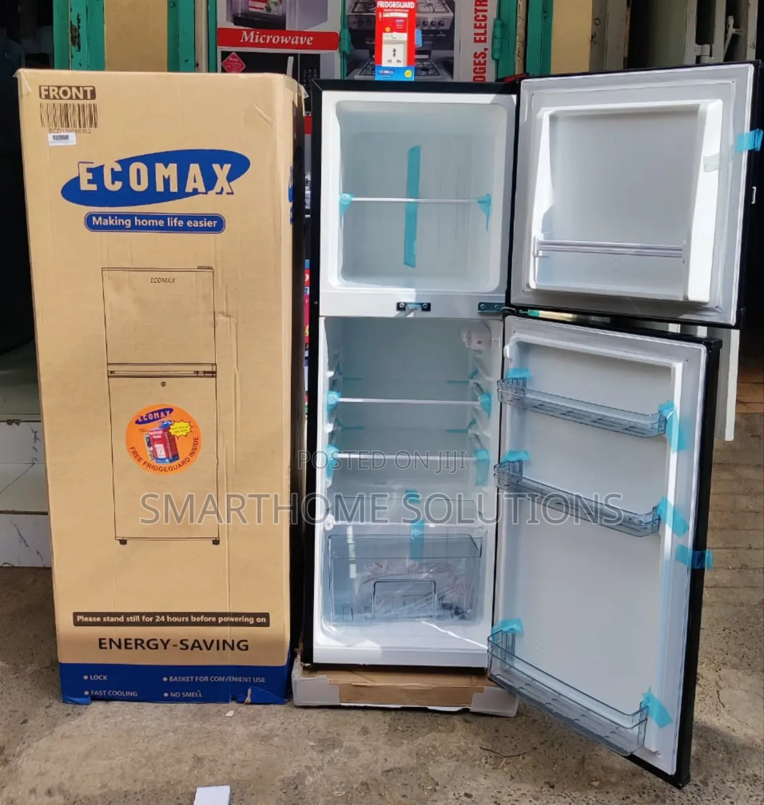 Two Door Big Fridge. Ecomax 138l Fridge