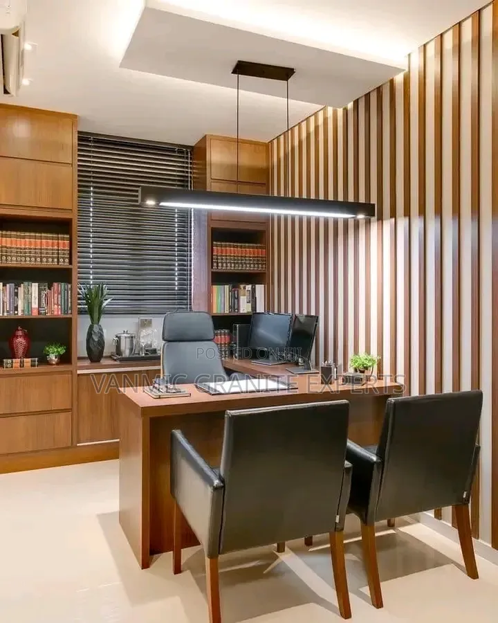 Office Cabinets Interior Fittings – Vanmic Granite Experts